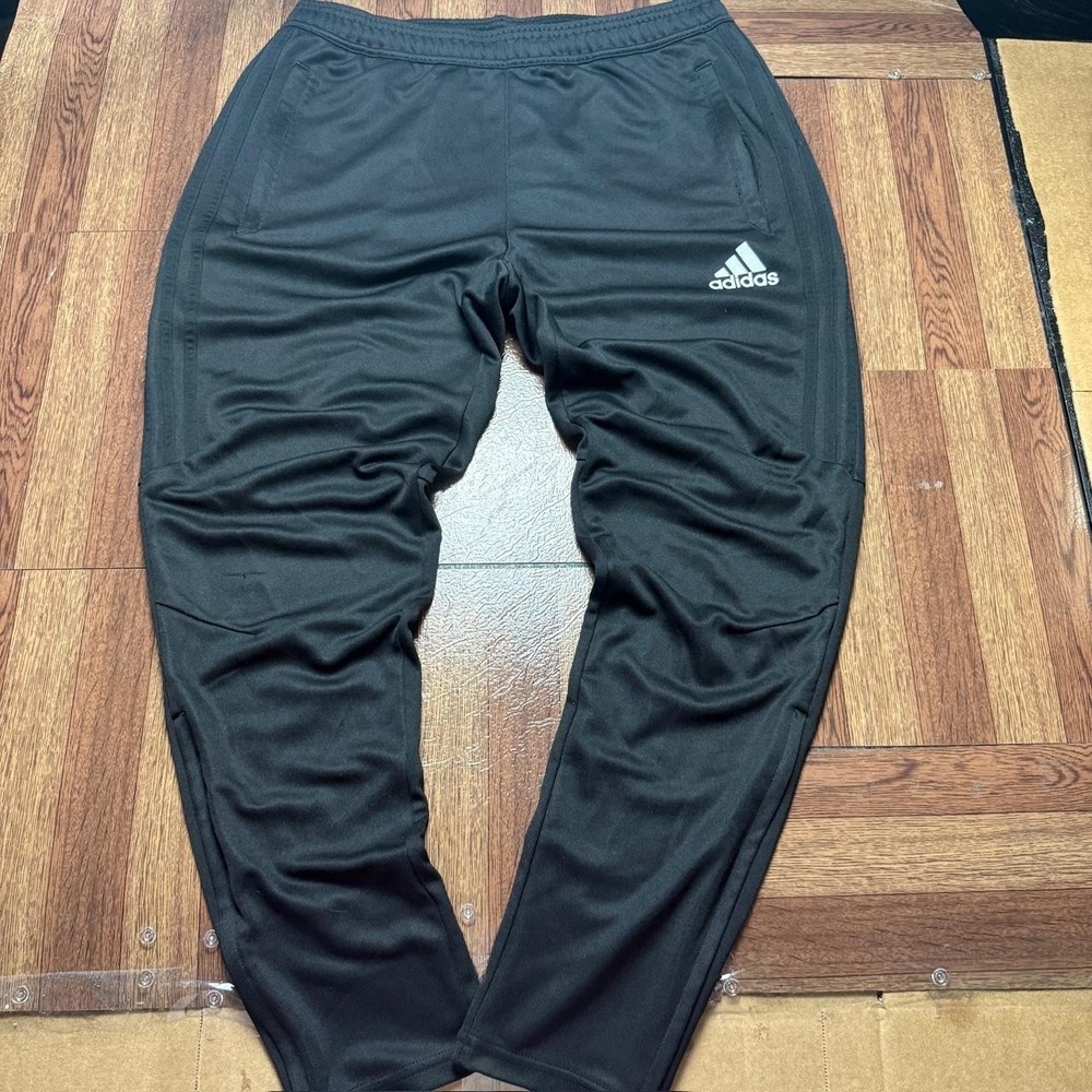 Adidas Black Retro Tech Sportswear Sweatpants Jogger Large